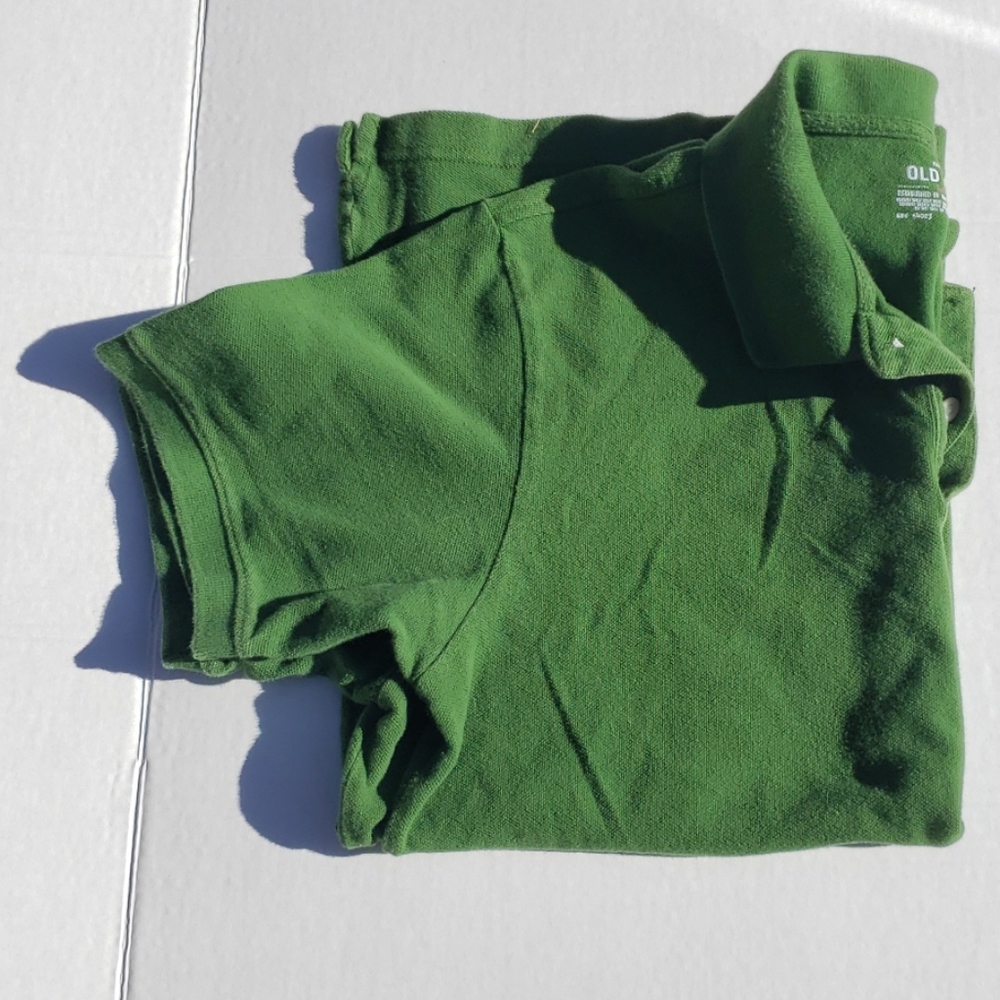 Old Navy Mens Green Polo - Picture 3 of 4